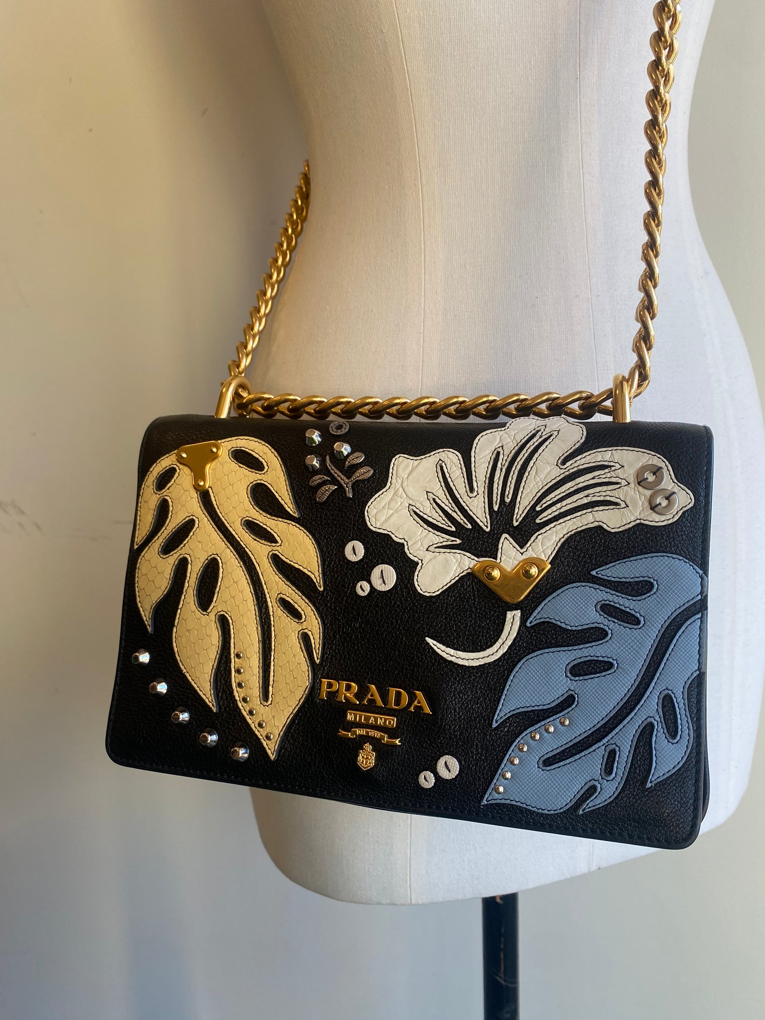 Floral Applique Crossbody