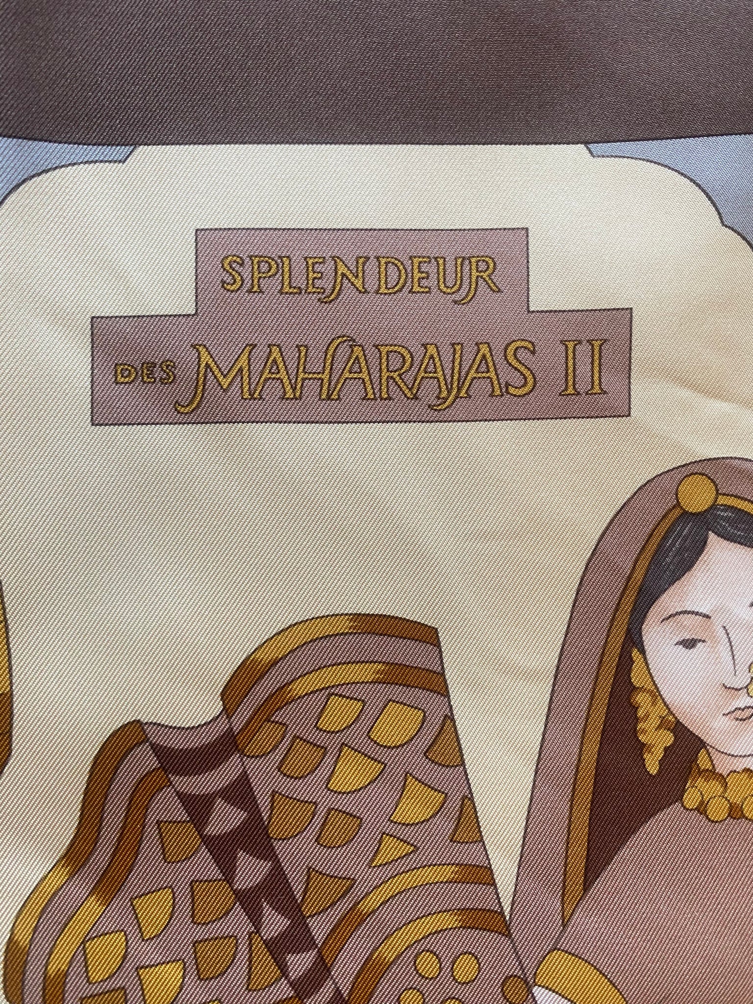 Splendeur des Maharajas II Silk Scarf