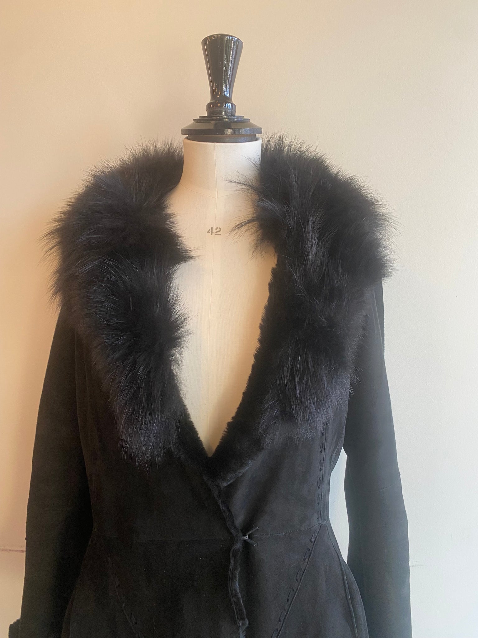 Longline Sheepskin Coat