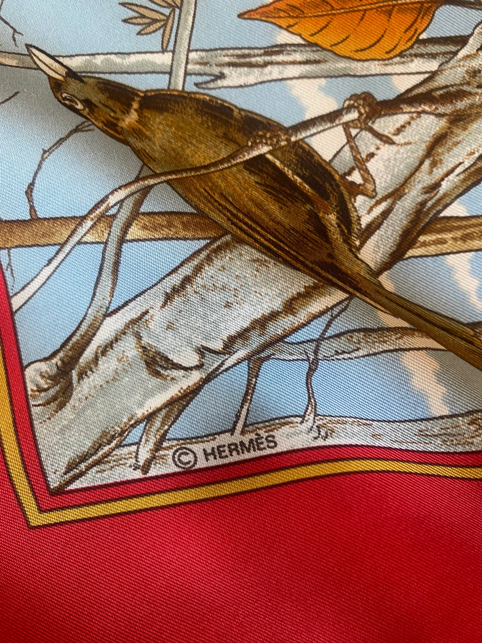 La Chasse aux Bois Silk Scarf