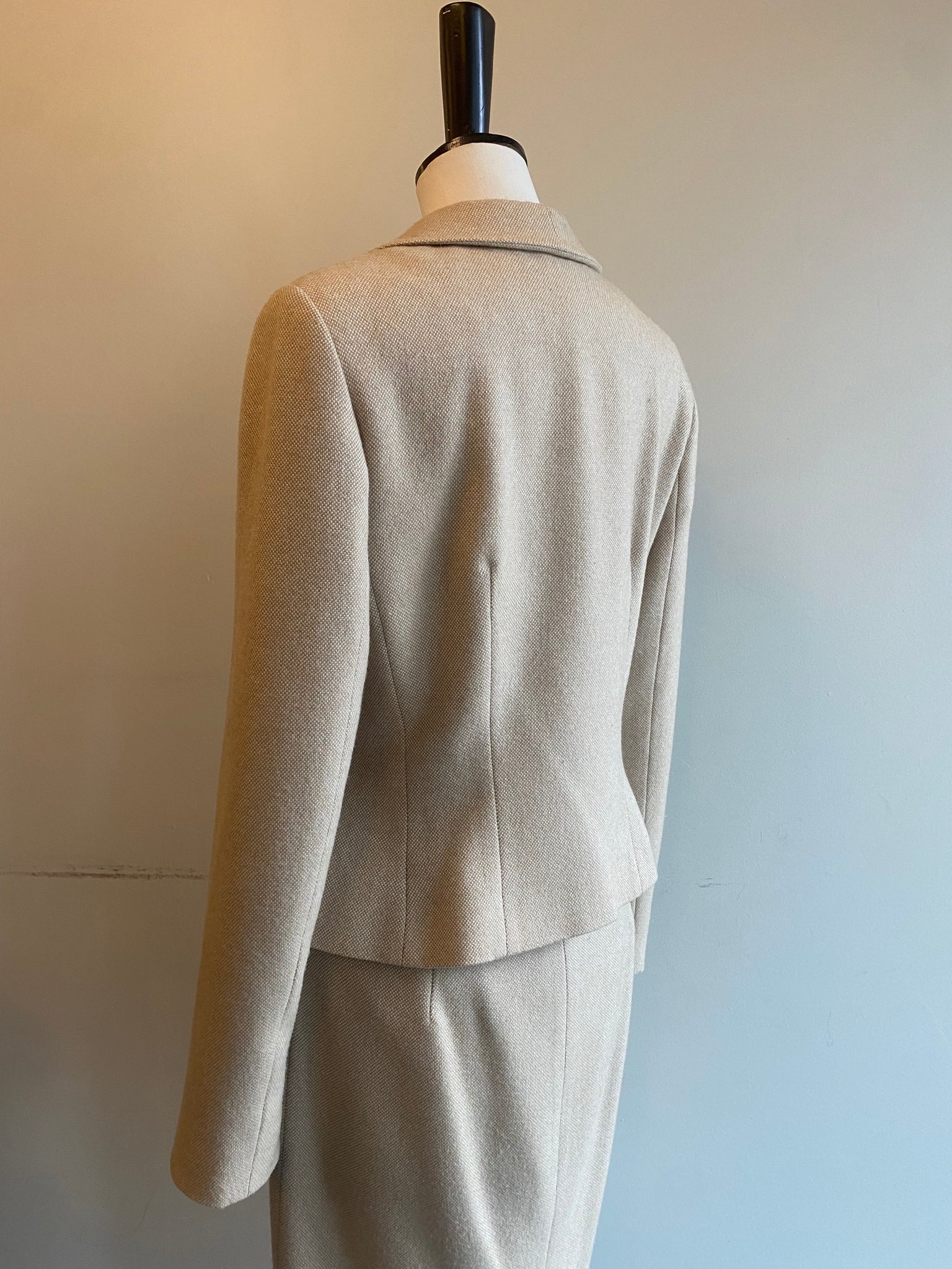 Wool/Cashmere Skirt Suit