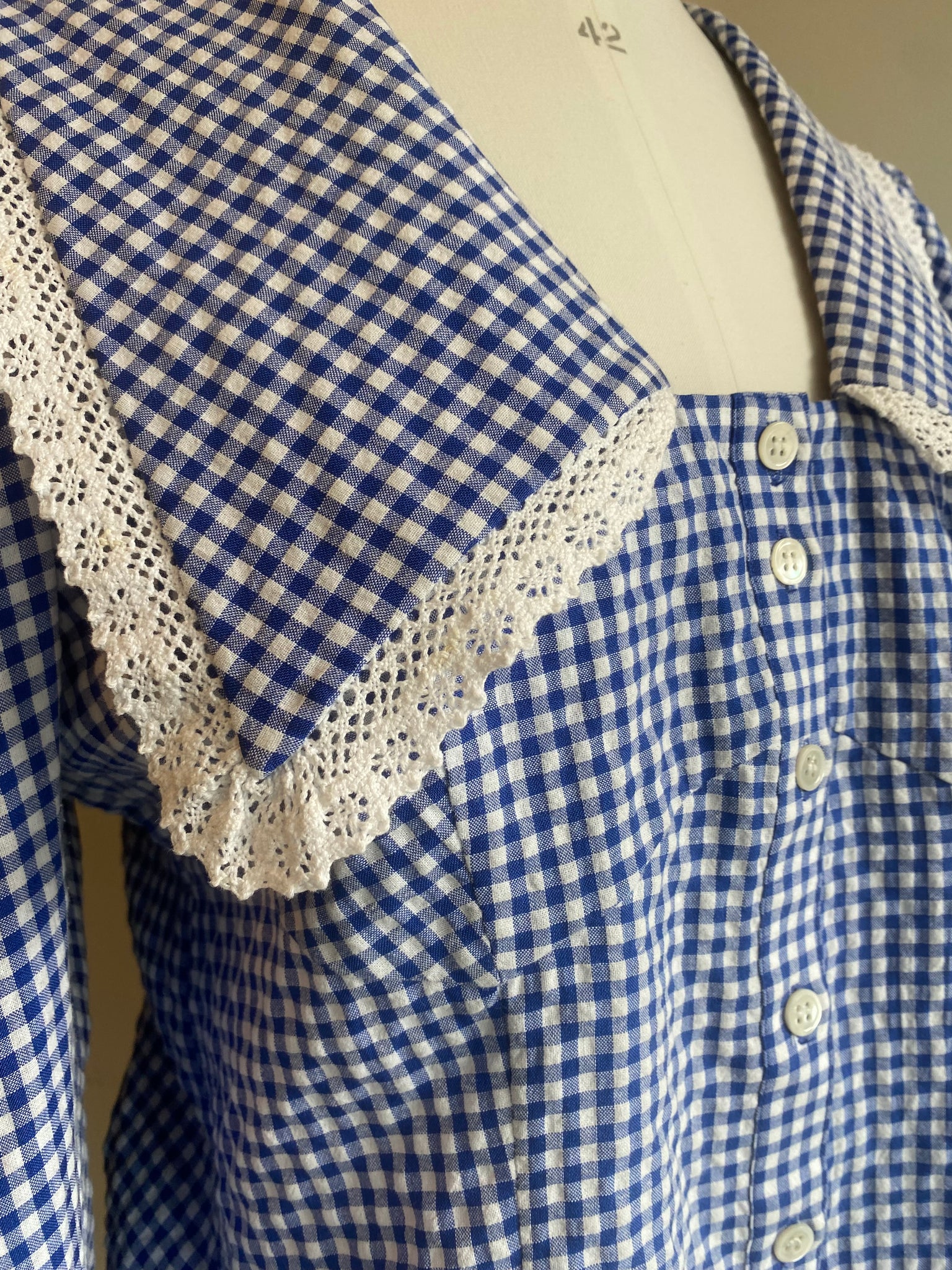 Gingham 'Elliot' Blouse