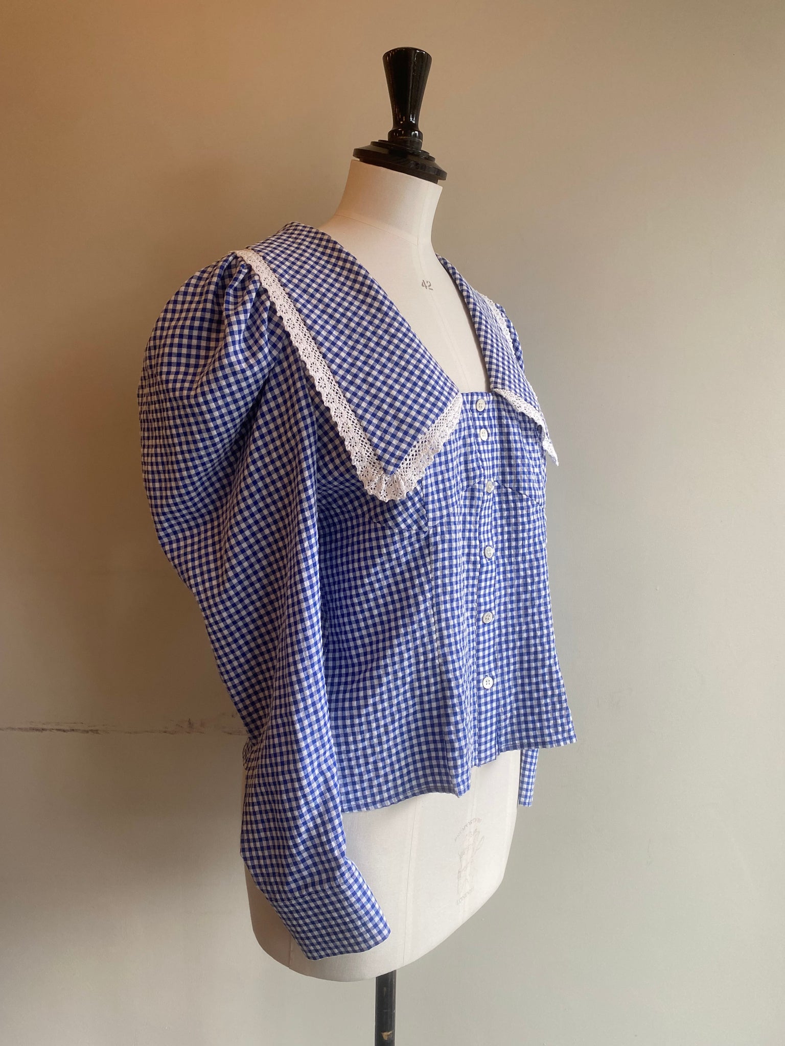 Gingham 'Elliot' Blouse