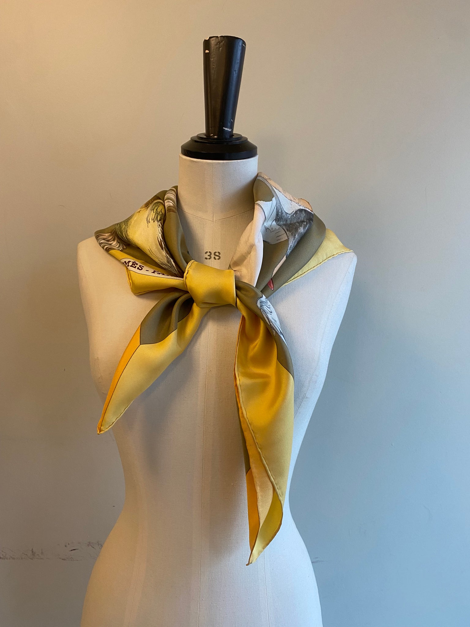 Sauvagines en Vol Silk Scarf