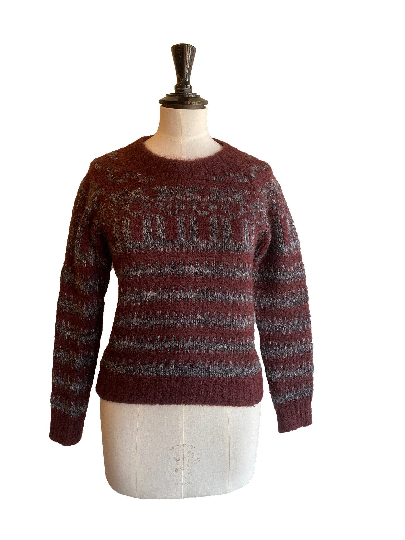 Mohair Fairisle Knit