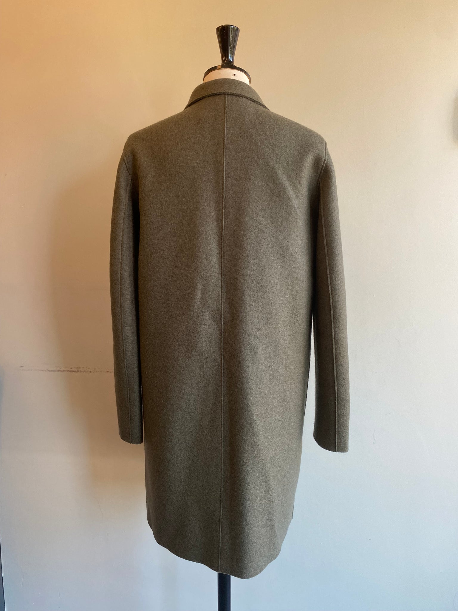 Boiled Wool Coat