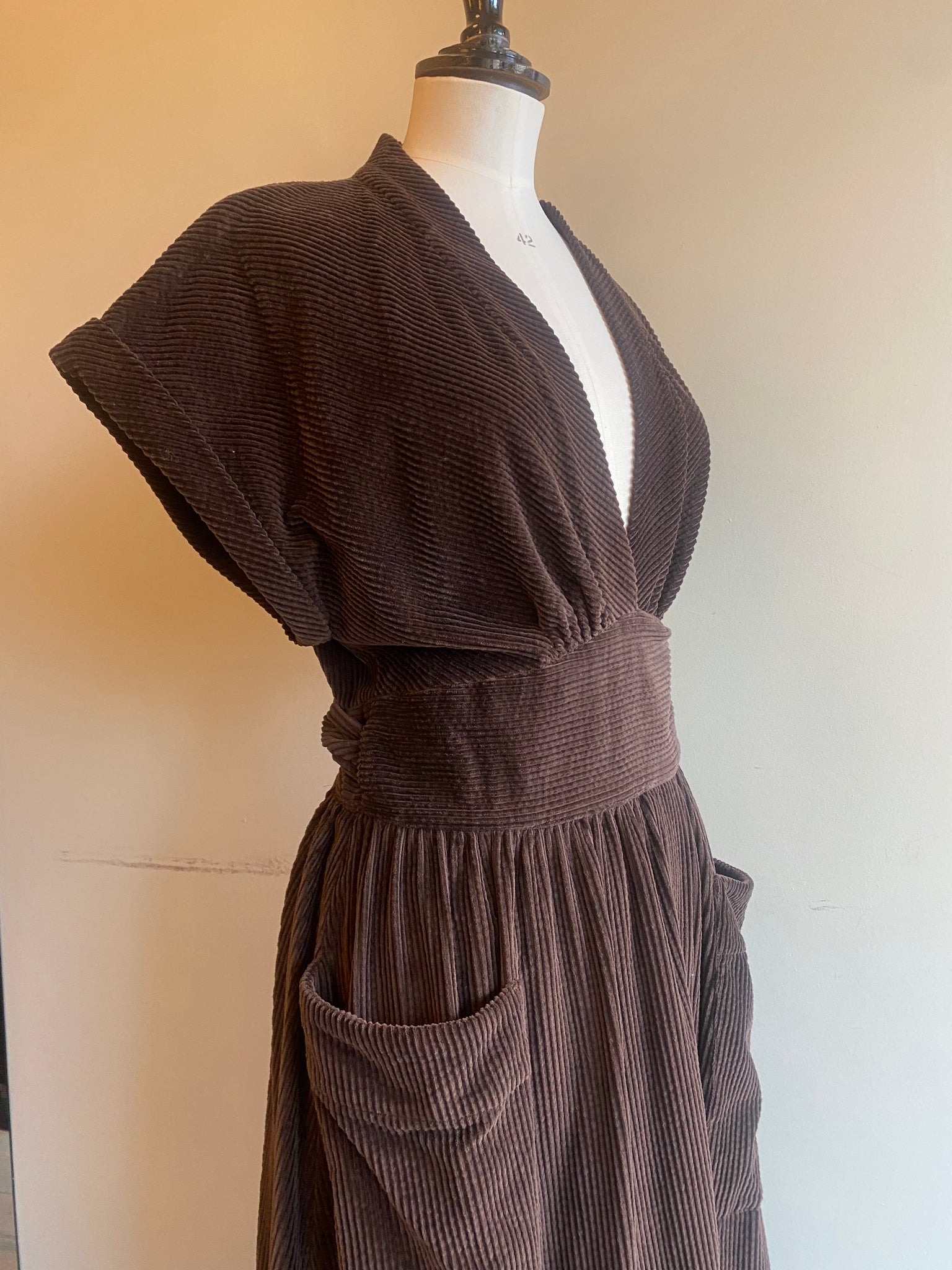 Clarissa Corduroy Dress