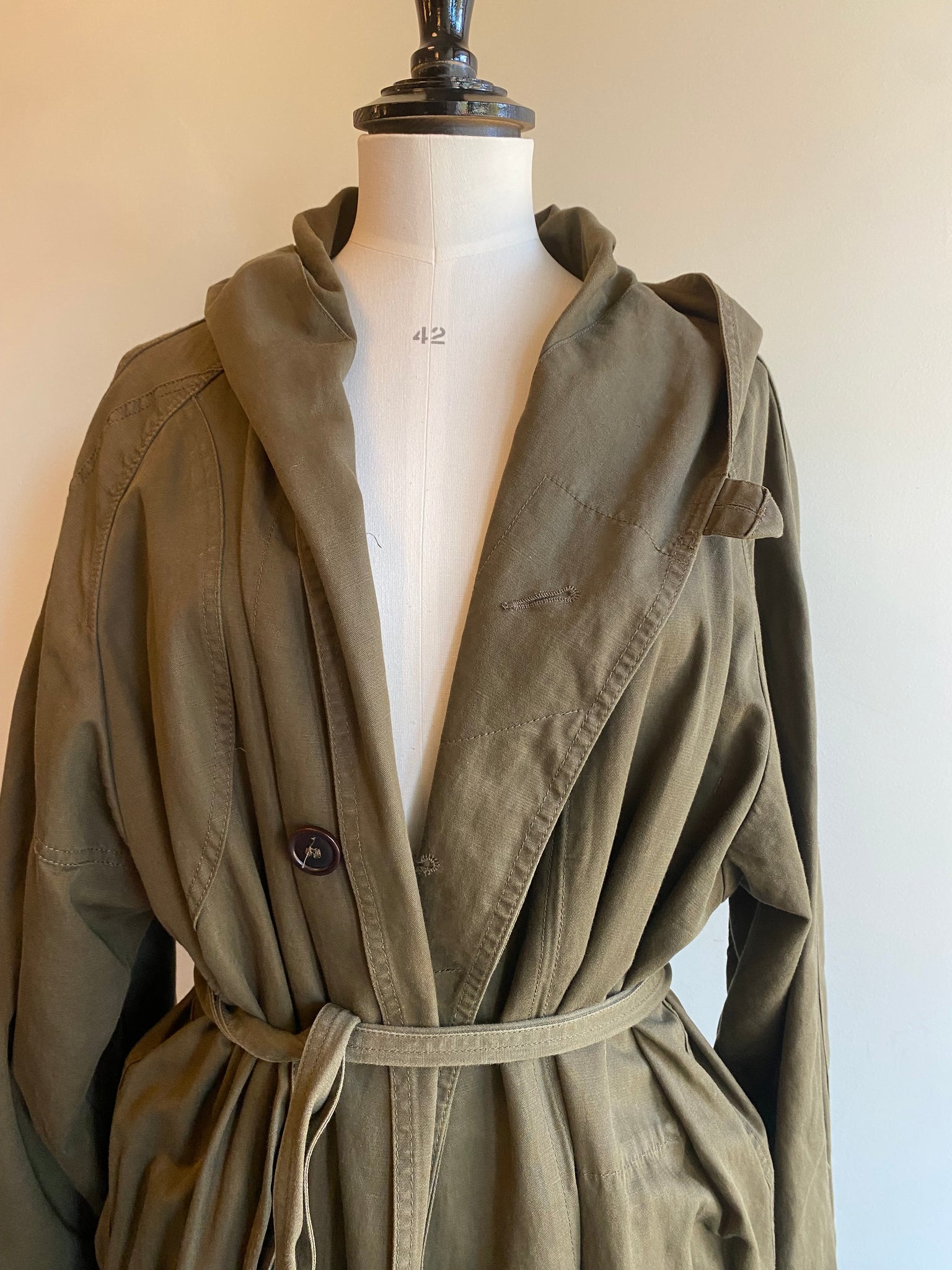 Cotton/Linen Trenchcoat