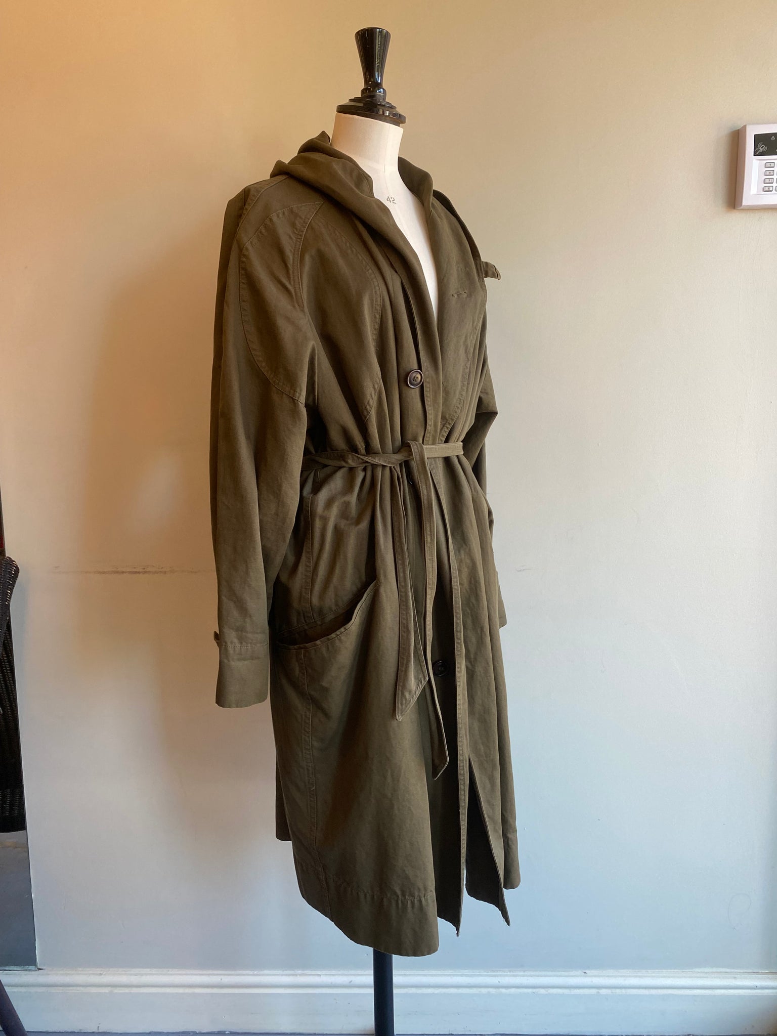 Cotton/Linen Trenchcoat