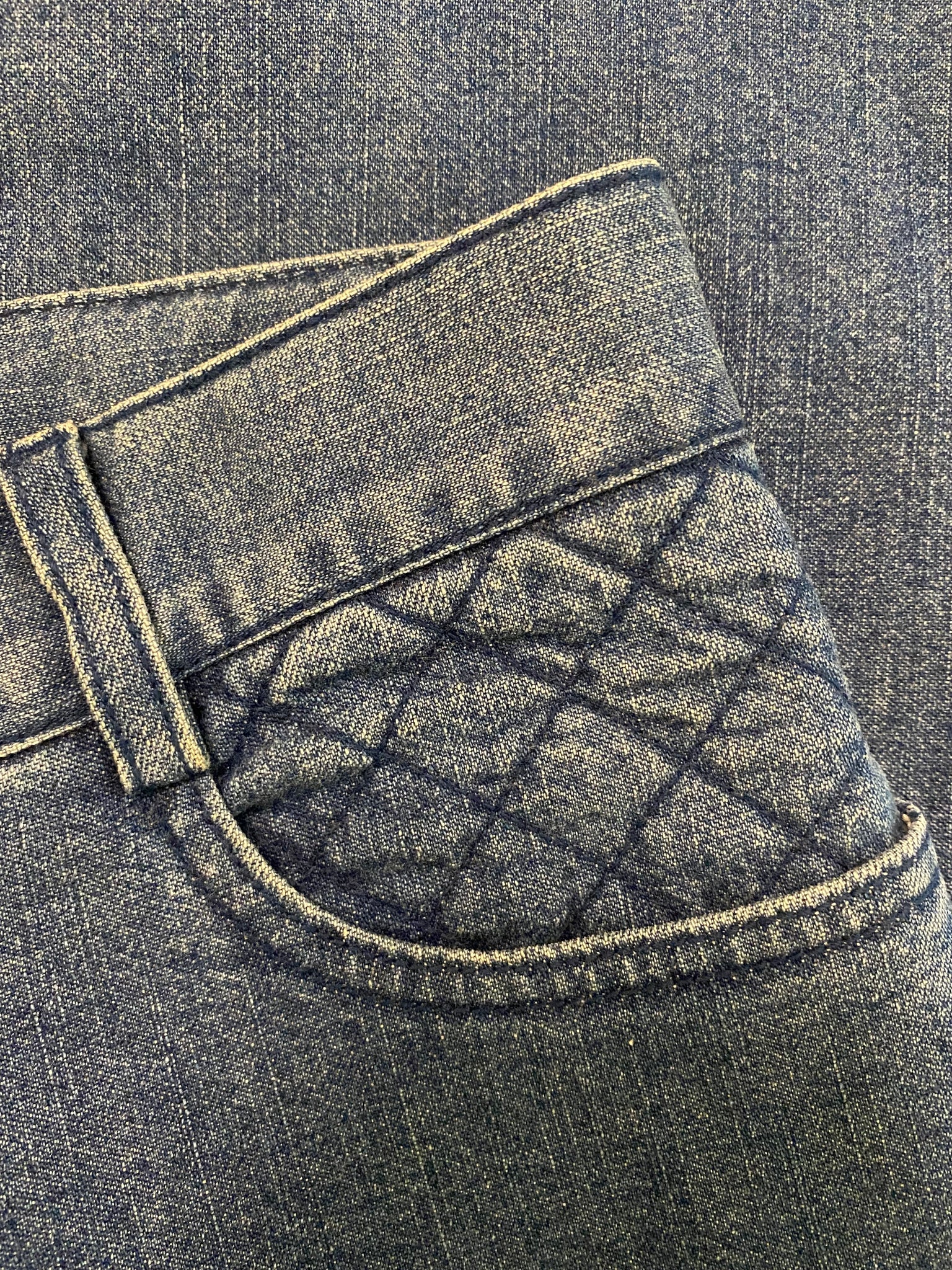 Quilted Jeans