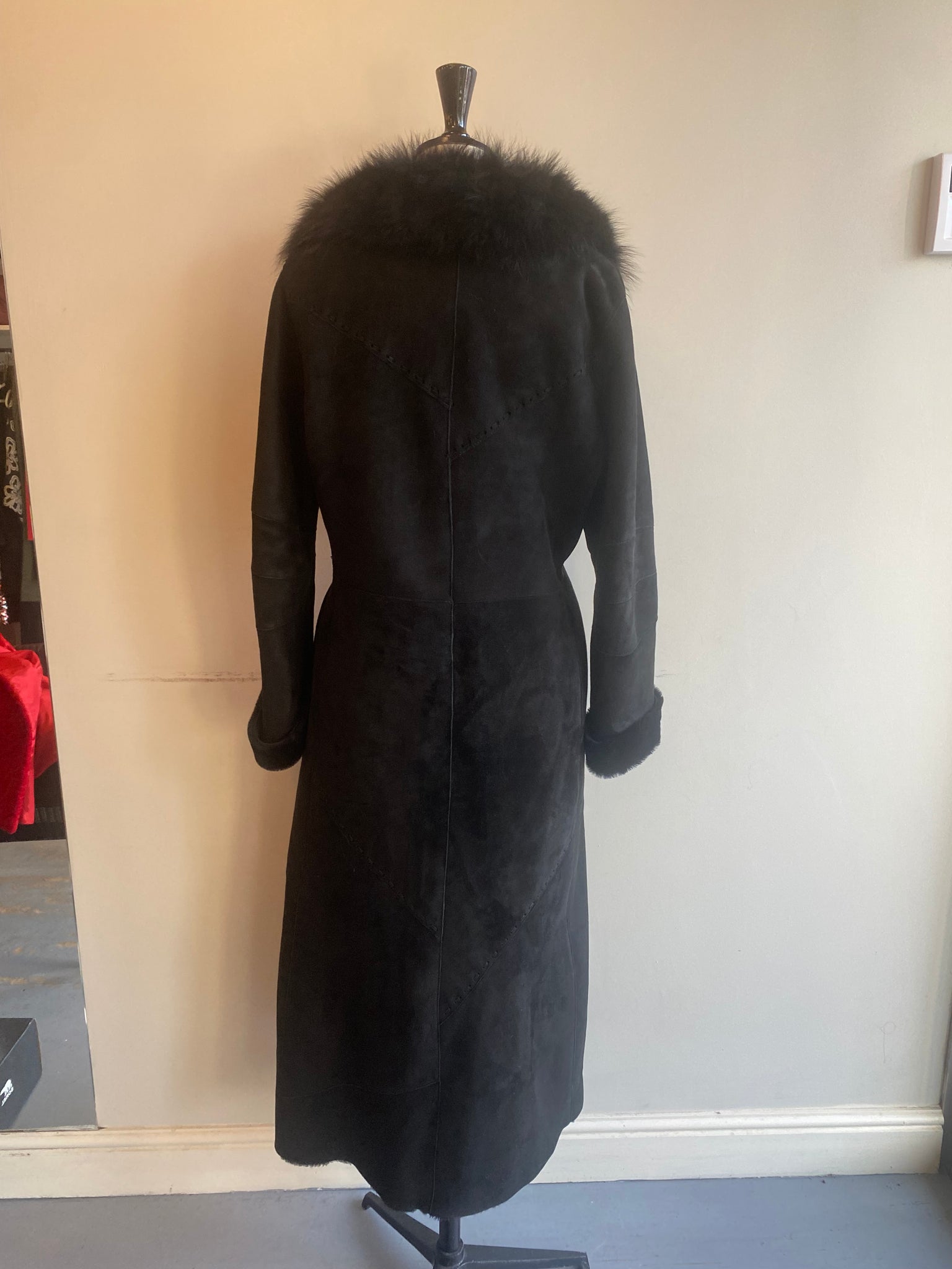 Longline Sheepskin Coat