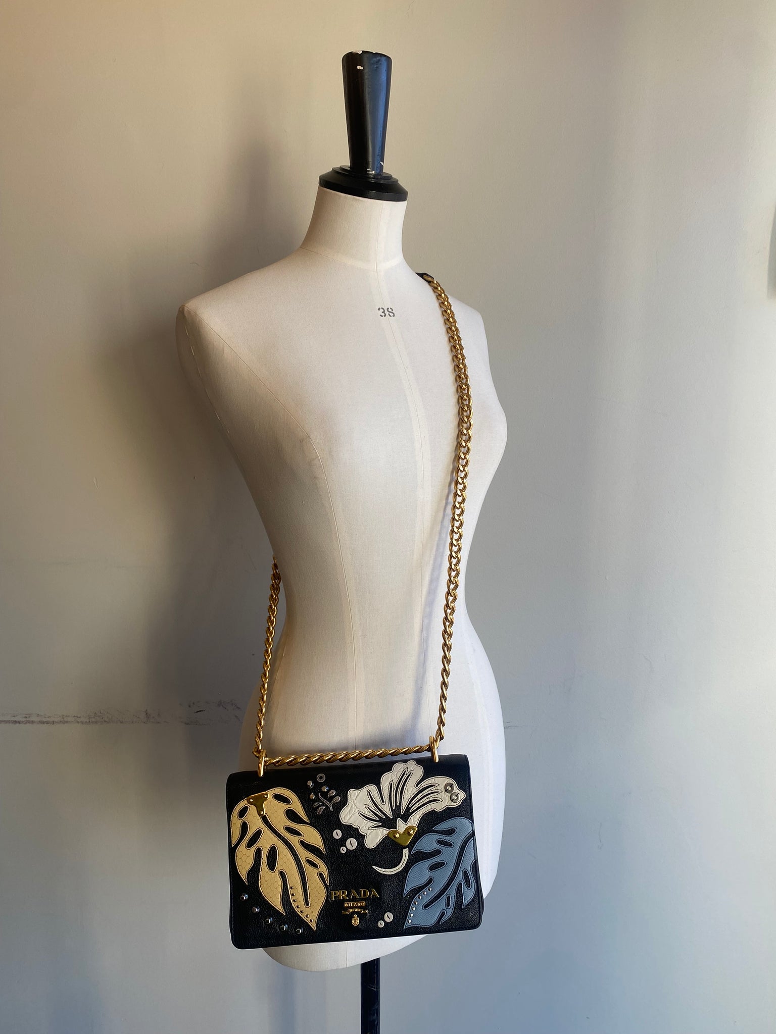 Floral Applique Crossbody