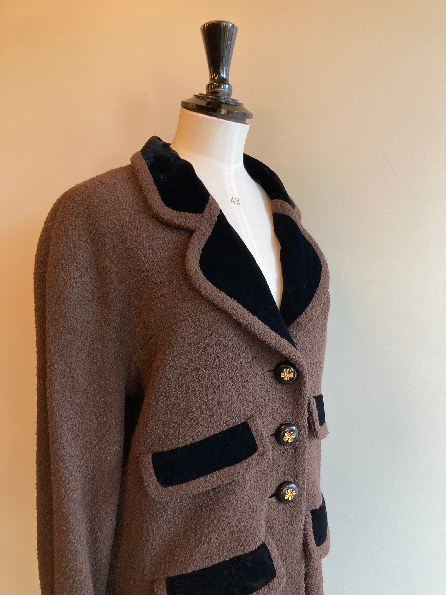 Vintage Boucle Coat