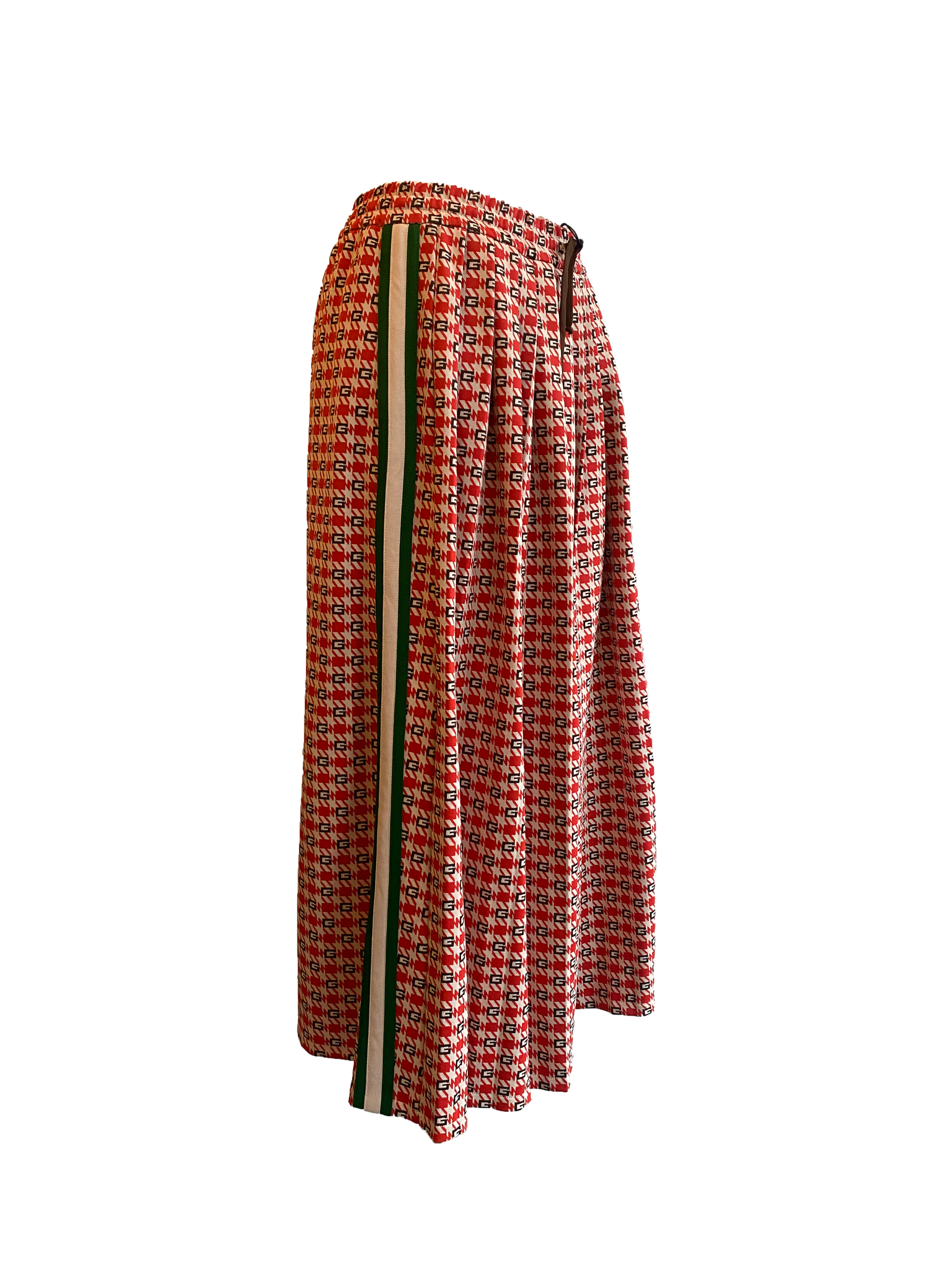 Jacquard Pleated Skirt