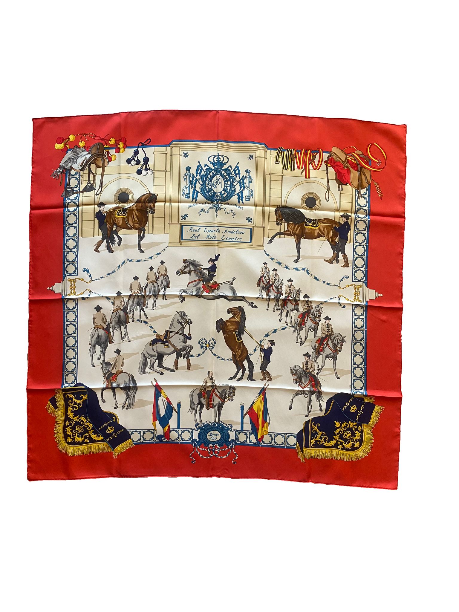 Real Escuela Andaluza del Arte Silk Scarf