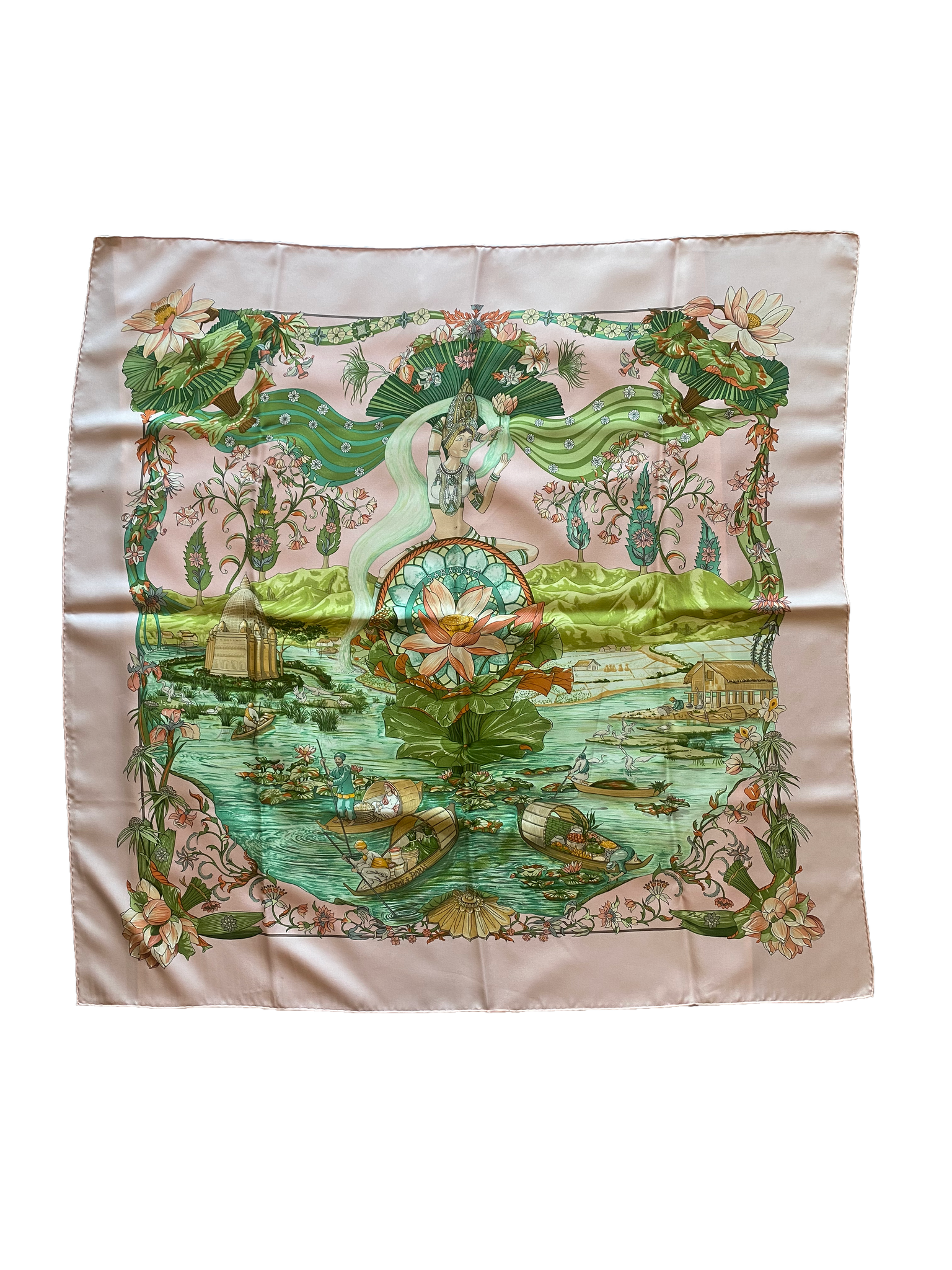 Sarasvati Silk Scarf