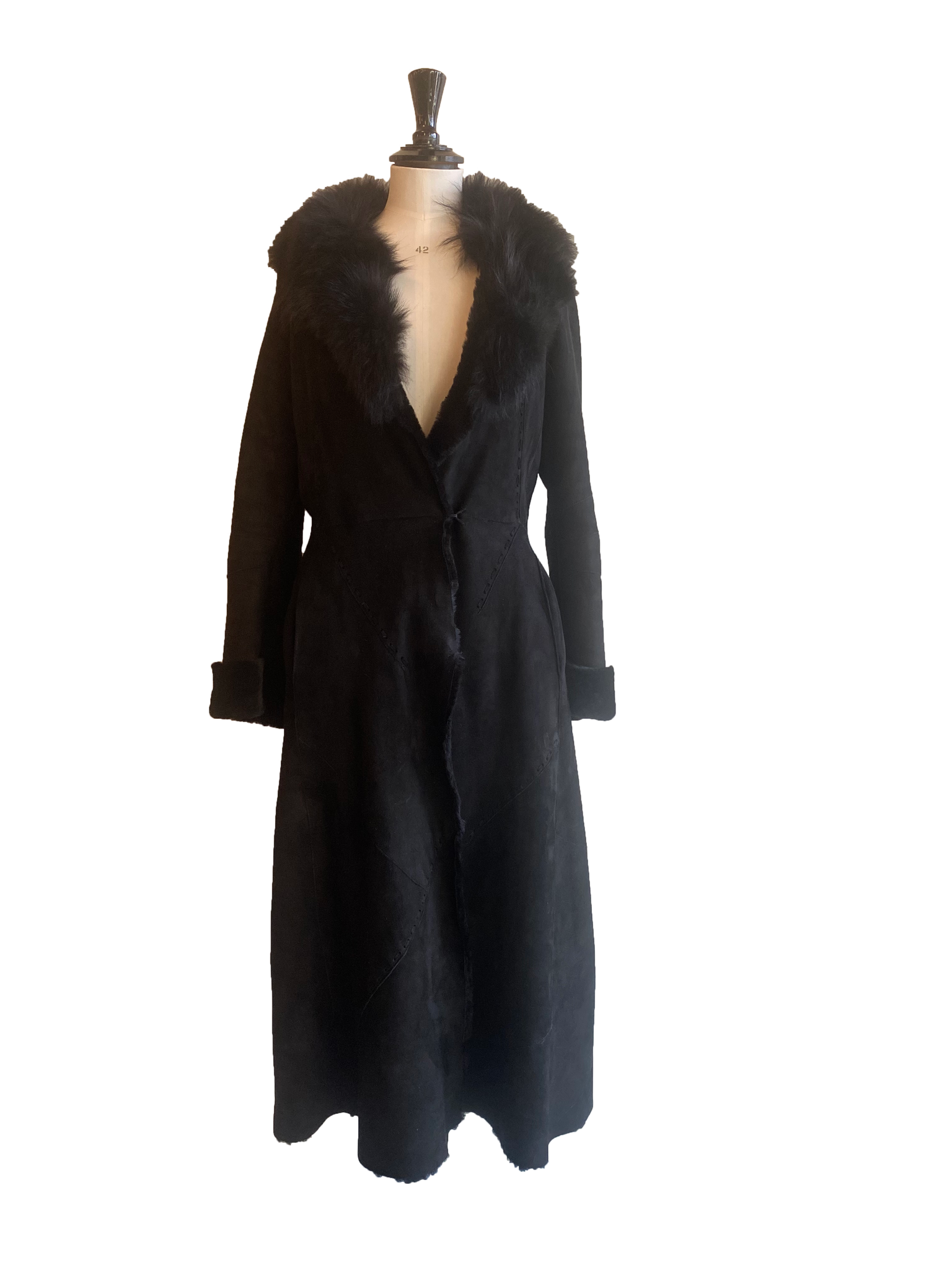 Longline Sheepskin Coat