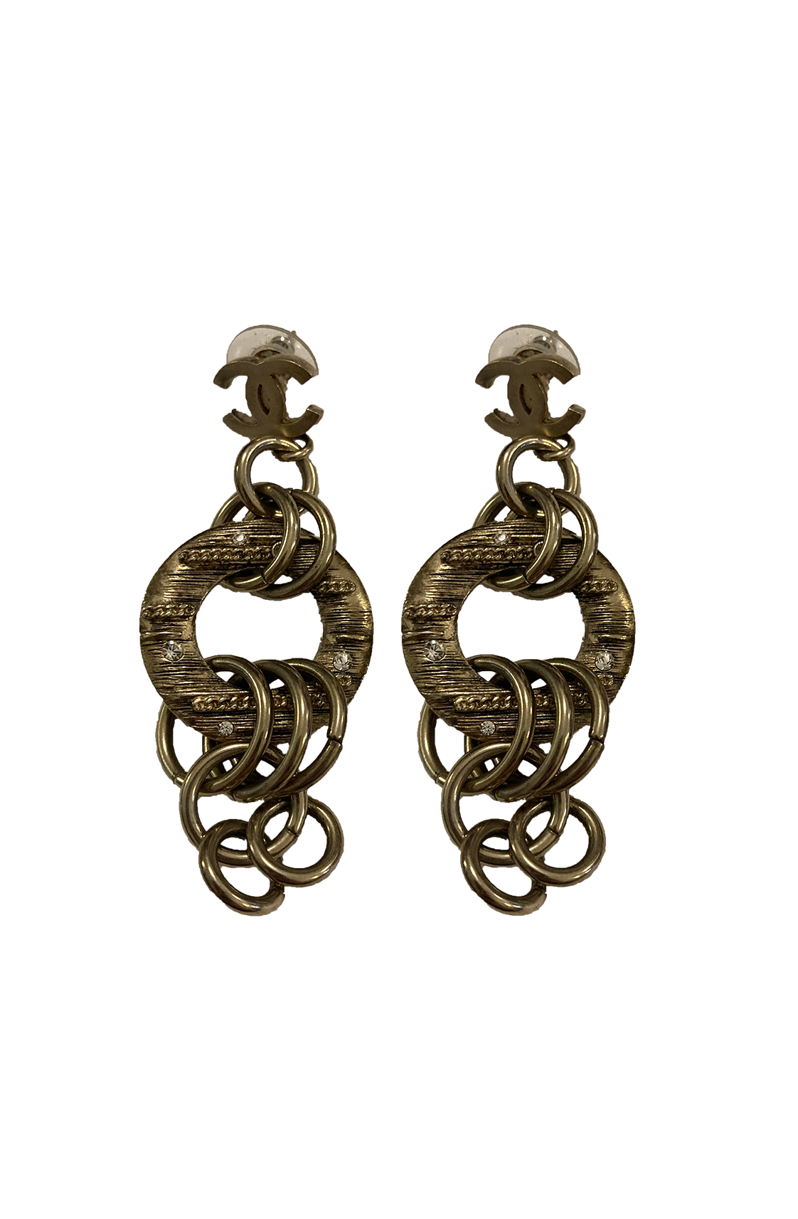 Vintage Looped Drop Earrings