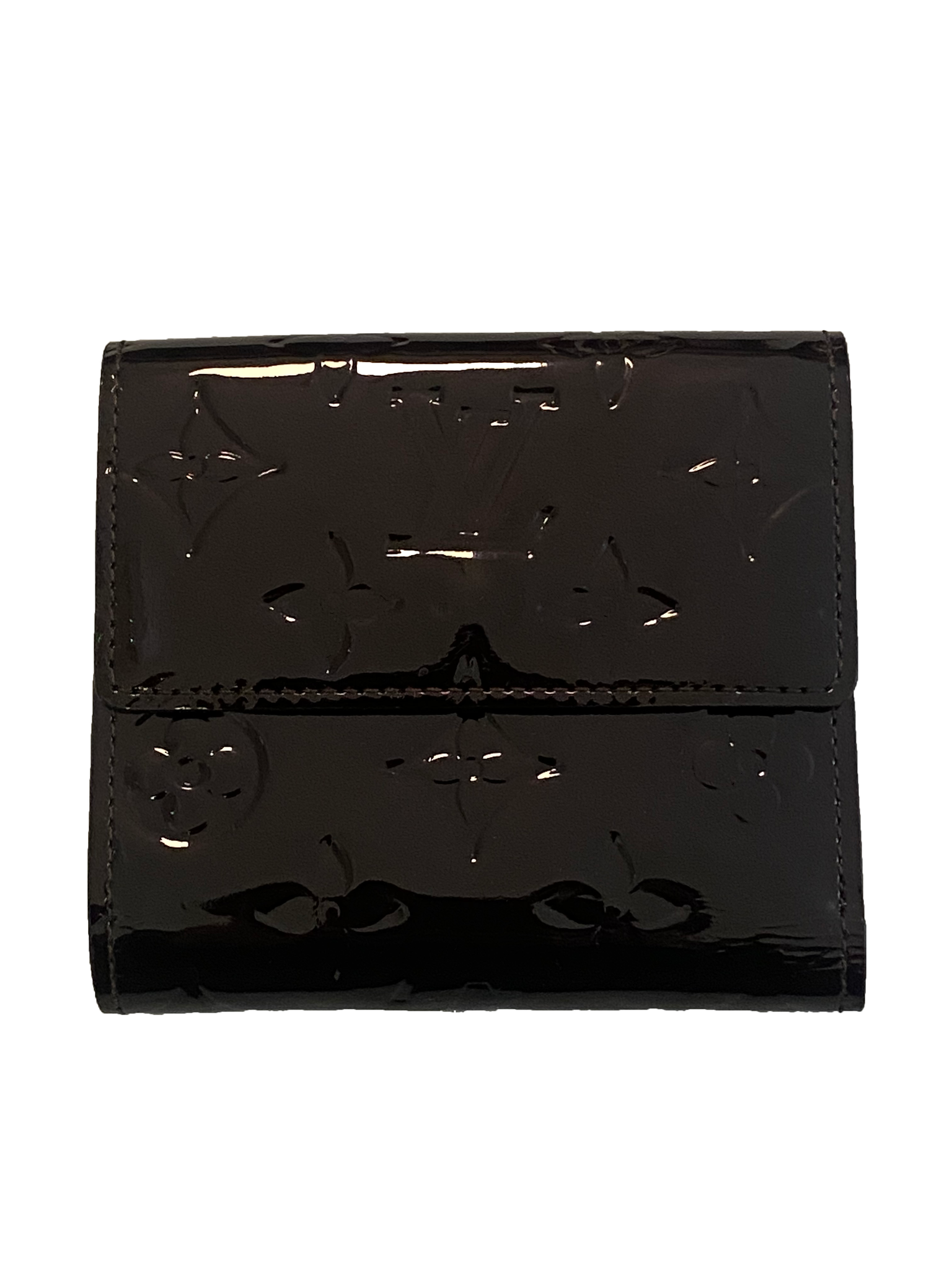 Elise Monogram Vernis Wallet