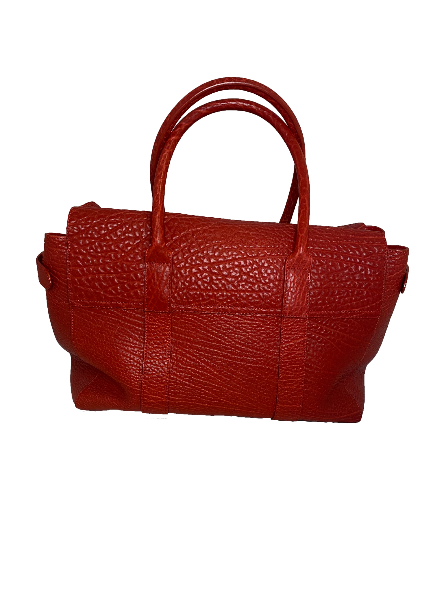 Poppy Red Textured Calf Bayswater