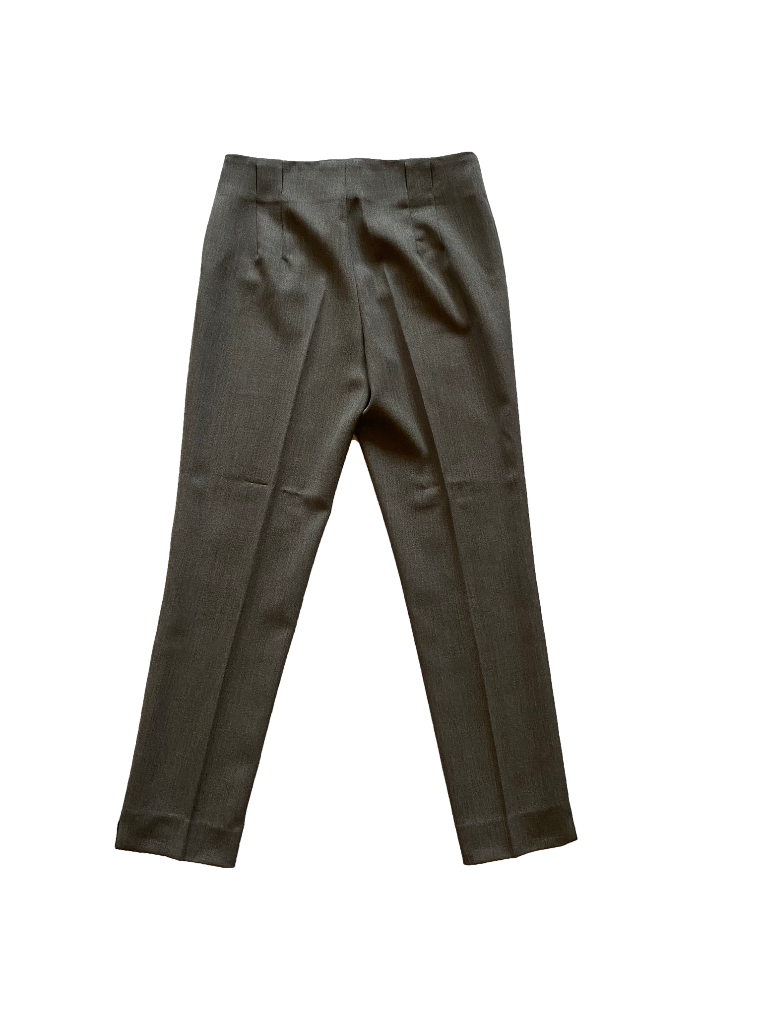 Wool Cigarette Trousers