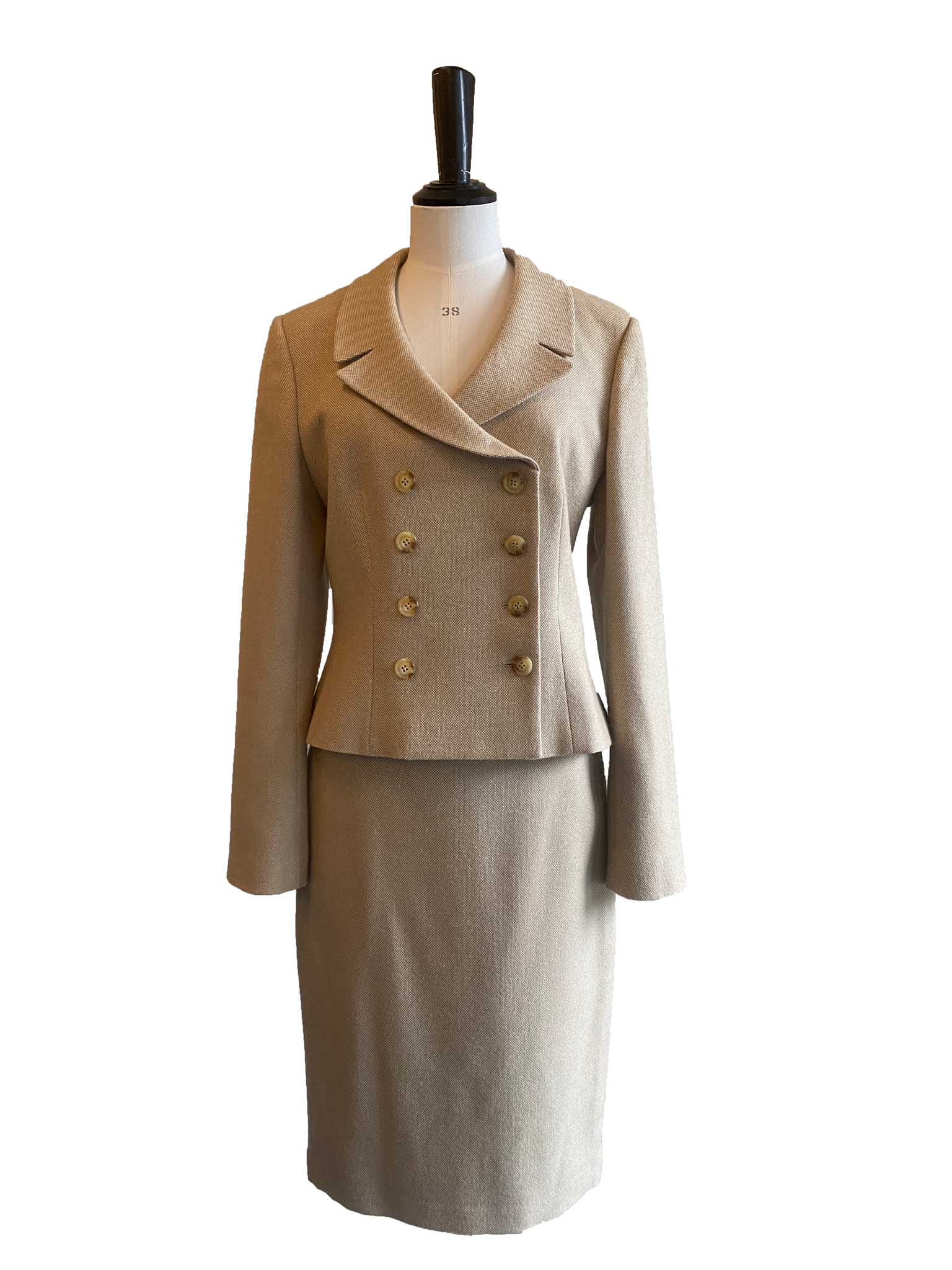 Wool/Cashmere Skirt Suit